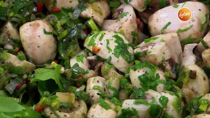 سلطة مشروم | أميرة شنب