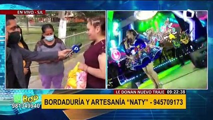 Ate: Estafan a cantante folclórica con el cuento de “La Cascada”