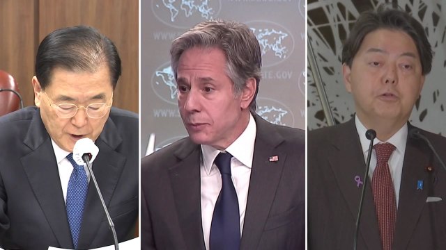 내일 한미일 외교 장관 회담...대북 삼각 공조 논의 / YTN