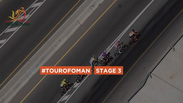 #TourofOman - The breakaway Étape 3 / Stage 3