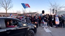 Arrivée convoi des libertés à Troyes