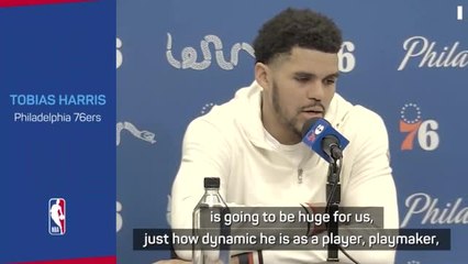Embiid and Harris excited by the arrival of James Harden