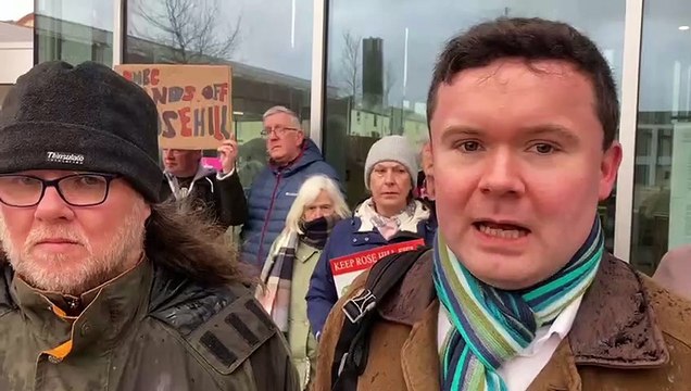 No love for Doncaster Council as campaigners stage Valentines Day protest against Rose Hill green space sell off for housing