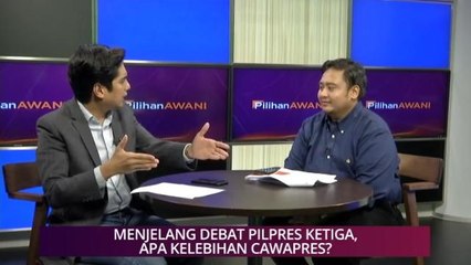 Pilihan AWANI 15 Mac: Menjelang Debat PilPres ketiga, apa kelebihan Cawapres?