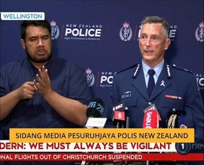Sidang Media Pesuruhjaya Polis New Zealand