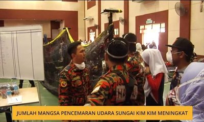 Jumlah mangsa pencemaran udara Sungai Kim Kim meningkat