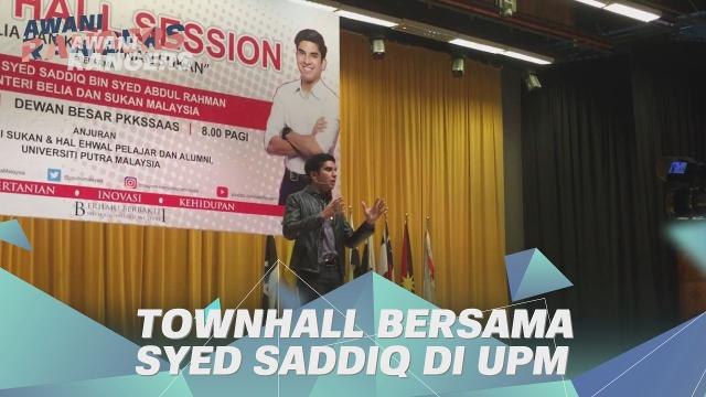 #AWANIRangers: Townhall bersama Syed Saddiq di UPM