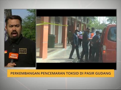 Perkembangan pencemaran bahan kimia di Pasir Gudang