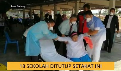 Pencemaran bahan kimia: 18 sekolah ditutup setakat ini