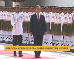 Presiden Korea Selatan diberi sambutan negara