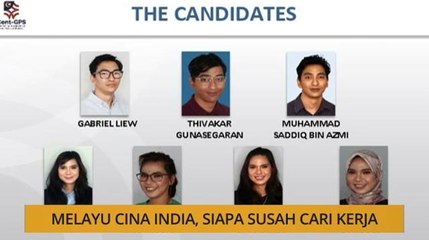 Nota Razak Chik: Melayu Cina India, siapa susah cari kerja
