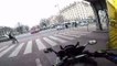 Lyon, il filme un accrochage entre un vélo et une voiture