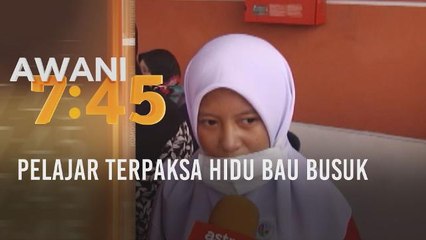 Pelajar terpaksa hidu bau busuk