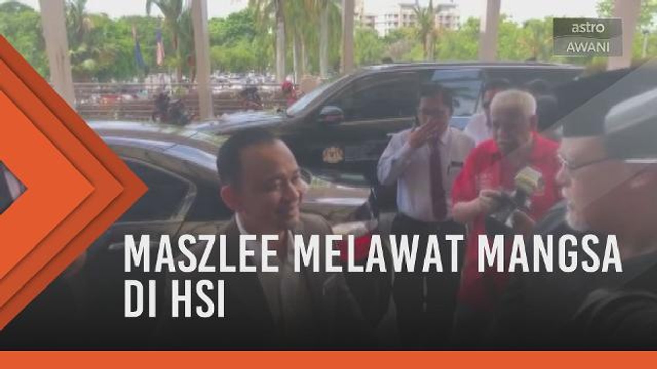 Pencemaran bahan kimia: Maszlee melawat mangsa...
