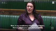 Rutland MP Alicia Kearns' concern over Mallard Pass solar farm