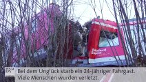 مقتل شخص وإصابة نحو 40 آخرين فى تصادم قطارين بميونخ الألمانية