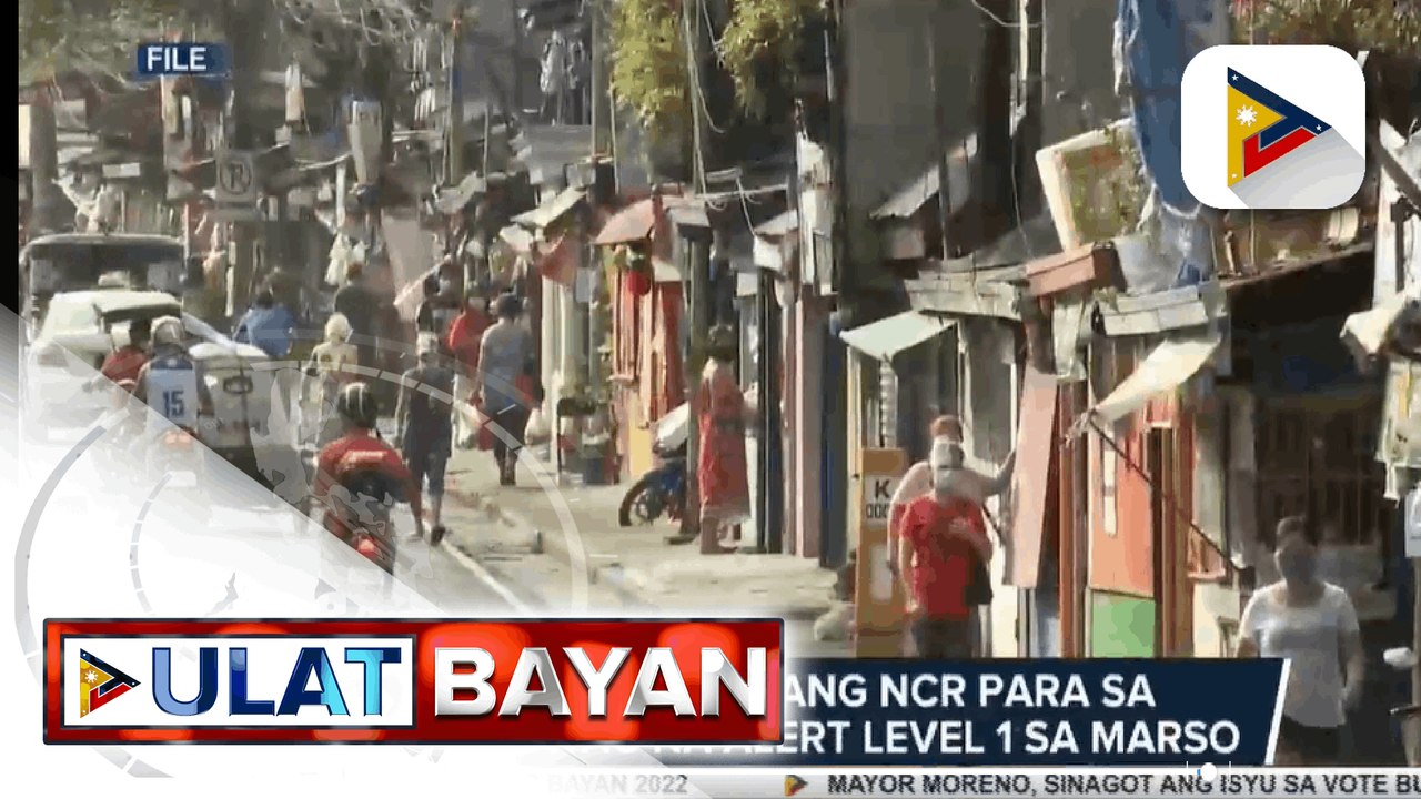 OCTA: Handa na ang NCR para sa mas maluwag na Alert Level 1 sa Marso