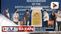 Pres. Duterte, pinangunahan ang pagbubukas ng SLEX elevated extension