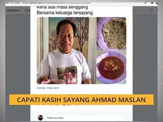 #Bualan 10 Mac: Capati kasih sayang Ahmad Maslan, Ribut & hujan air batu landa Putrajaya