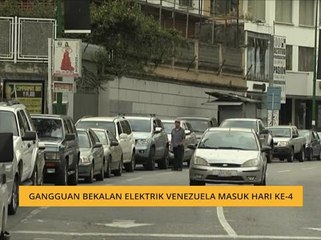 Gangguan bekalan elektrik di seluruh Venezuela  masuk hari ke empat