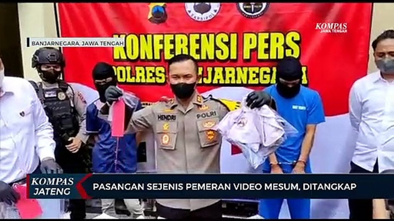Pasangan Sejenis Pemeran Video Mesum, Ditangkap