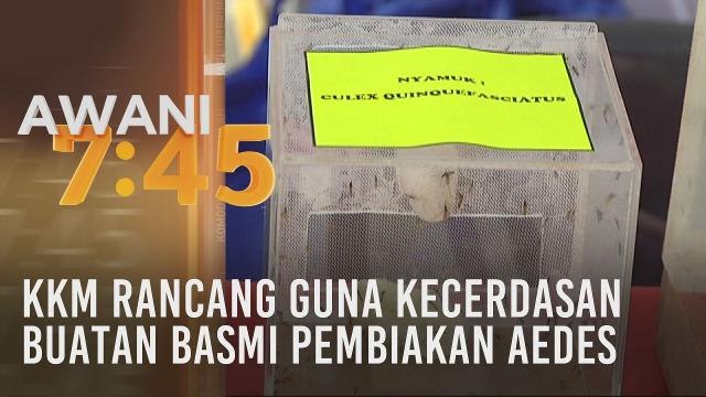 KKM rancang guna kecerdasan buatan basmi pembiakan aedes