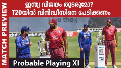 India vs West Indies, 1st T20I – Match Preview and Probable Playing XI