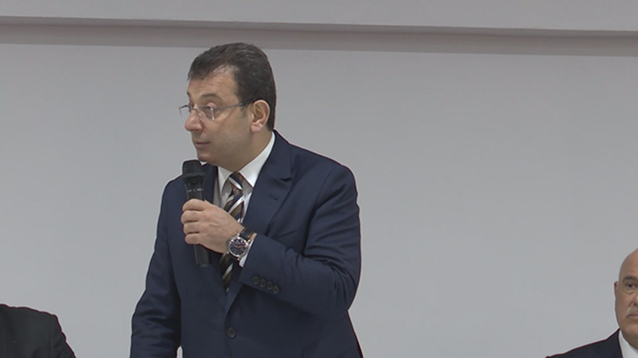 Ekrem İmamoğlu: “Kanal İstanbul bir emlak projesidir”