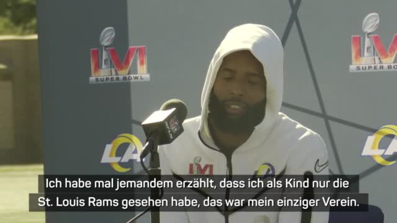 Beckham Jr. vor Super Bowl: 'Es ist verrückt'