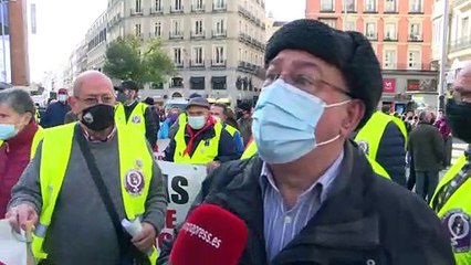 Pensionistas se manifiestan en varias ciudades por unas pensiones dignas