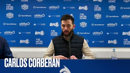 Carlos Corberan on Huddersfield Town's draw with Sheffield United