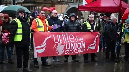 Cost Of Living Protest Glasgow