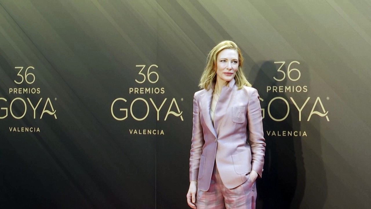Cate Blanchett asegura que es un "honor" recibir el Premio Goya Internacional