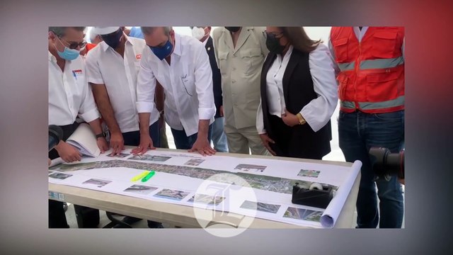 Abinader supervisa avances de varias obras que se construyen en SDE y Bocha Chica