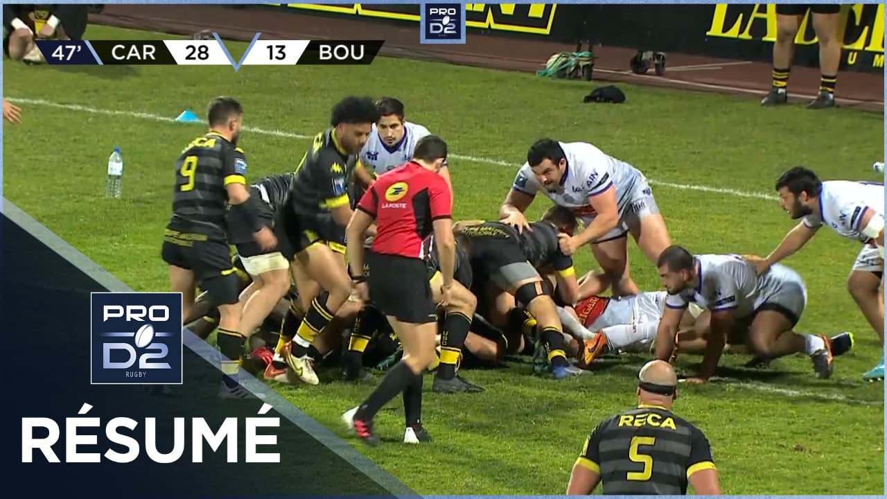 PRO D2 - Résumé US Carcassonne-US Bressane: 45-35 - J20 - Saison 2021/2022