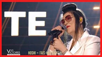 Victoires de la musique 2022 : Hoshi, en larmes, elle se livre en chanson sur sa maladie