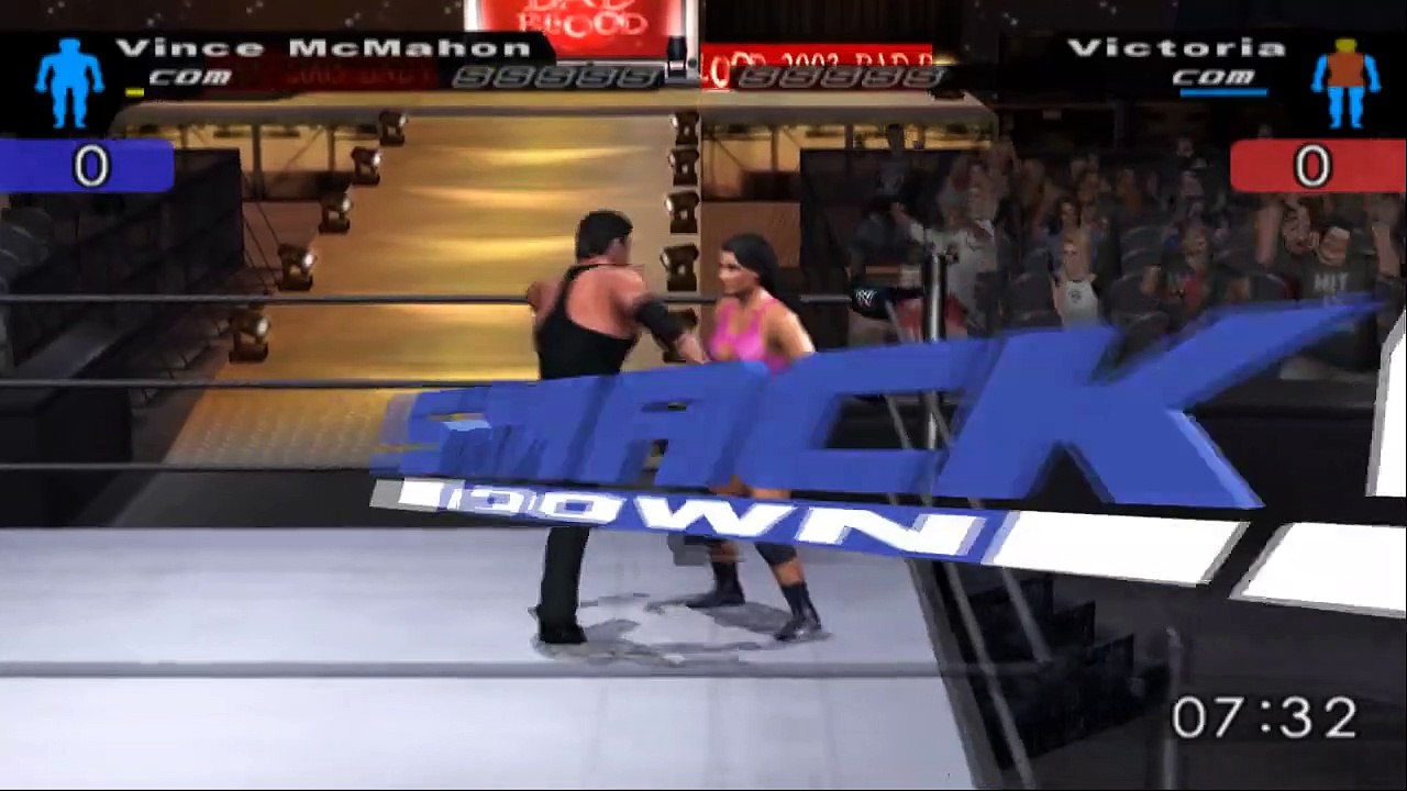 WWE SmackDown! Here Comes the Pain Vince McMahon vs Victoria