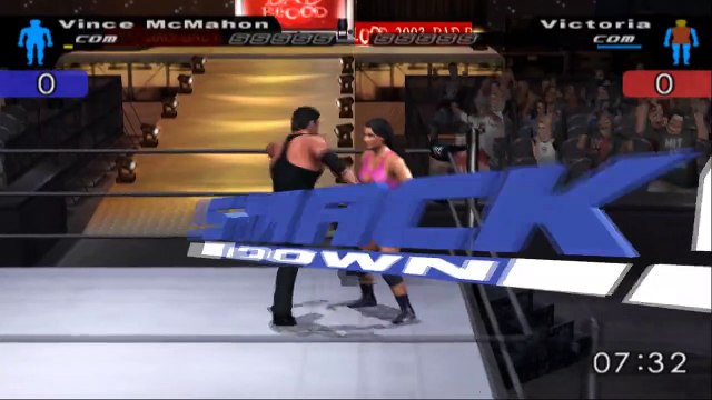 WWE SmackDown! Here Comes the Pain Vince McMahon vs Victoria