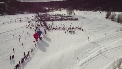 "Rusya Kayak Pisti" yarışları gerçekleşti