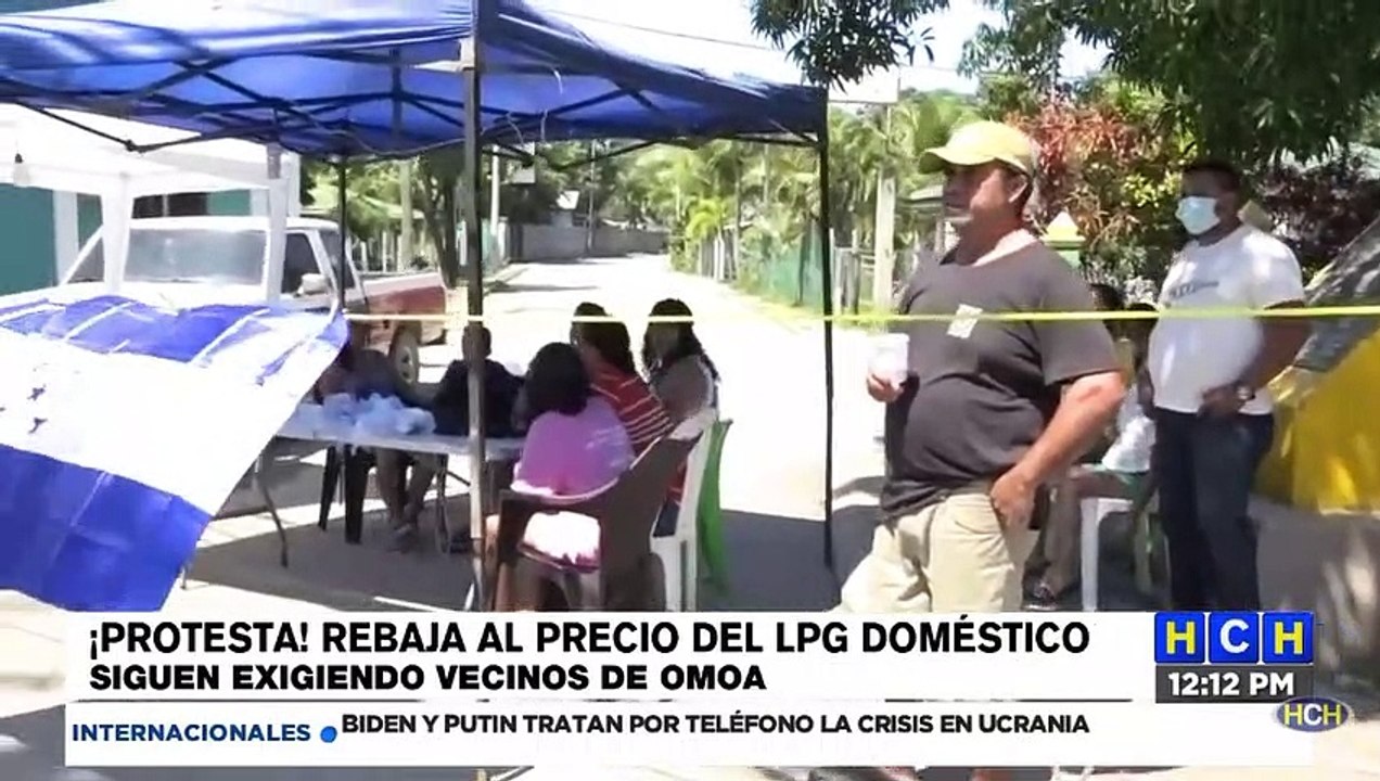 ¡Protesta! Vecinos de Omoa exigen rebaja de un...