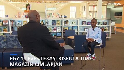 "Kid of the year': Orion Jeannel Angelina Jolie készített interjút