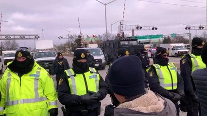 Terminou o bloqueio de camionistas no Canadá
