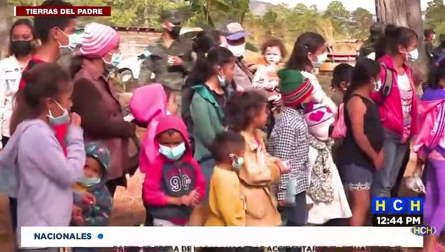 Contentos y agradecidos en Tierras del Padre , por Brigada Médica de FFAA, gestionada por HCH