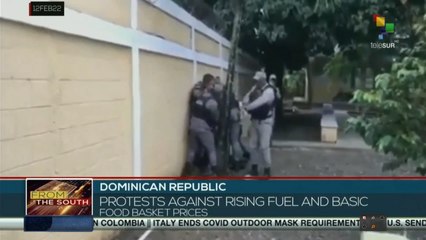 FTS 14:30 12-02: People protest prices rise in Dominican Republic