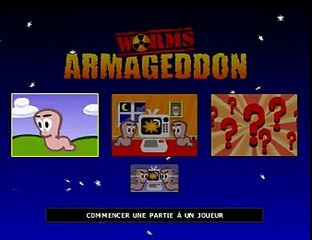 Worms Armageddon online multiplayer - psx