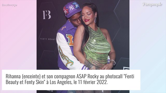 Rihanna enceinte : transparence et ventre à l'air, elle assume ses courbes de future maman
