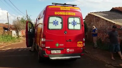 Queda de moto deixa mulher ferida no Bairro Paulo Godoy