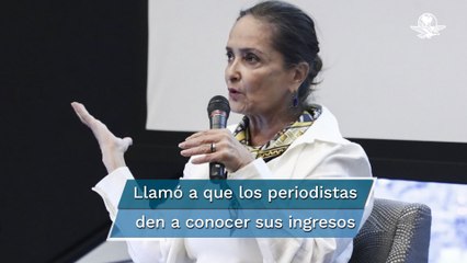 Patricia Armendáriz sugiere al INAI que todos los periodistas deberían dar a conocer cuánto ganan