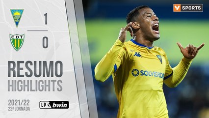 Highlights: Estoril Praia 1-0 Tondela (Liga 21/22 #22)