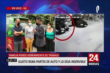 SJL: Vecinos exigen mayor presencia policial tras robo de autopartes a pareja venezolana